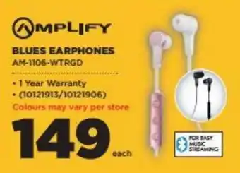 HiFi Corp Amplify Blues Earphones offer