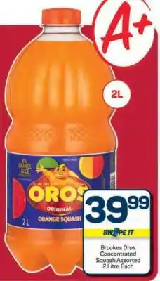 Pick n Pay Hypermarket Brookes Oros Concentrated Squash Assorted offer
