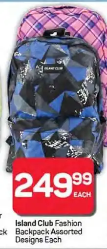 Pick n Pay Hypermarket Island Club Fashion Backpack offer