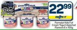 Pick n Pay Hypermarket Parmalat Kids Full Cream Yogurt Assorted Flavours offer