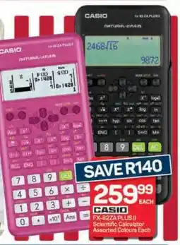 Pick n Pay Hypermarket CASIO FX-82ZA PLUS II offer