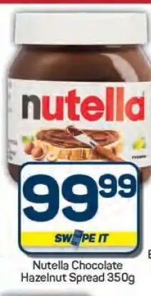 Pick n Pay Hypermarket Nutella Chocolate Hazelnut Spread 350g offer