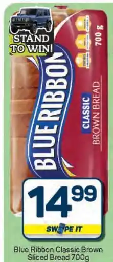 Pick n Pay Hypermarket Blue Ribbon Classic Brown Sliced Bread 700g offer