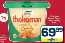 Pick n Pay Hypermarket THOKOMAN PEANUT BUTTER offer