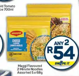 Pick n Pay Maggi Flavoured 2 Minute Noodles Assorted 5 x 68g offer