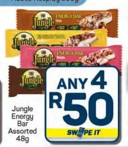 Pick n Pay Hypermarket Jungle Energy Bar Assorted 48g offer