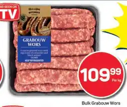 Pick n Pay Bulk Grabouw Wors offer