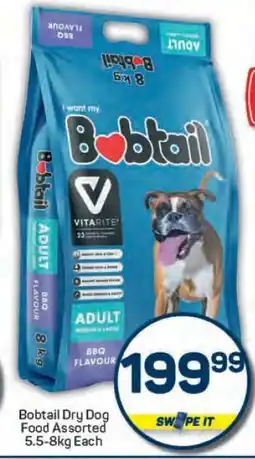 Pick n Pay Bobtail Dry Dog Food Assorted 5.5-8kg Each offer