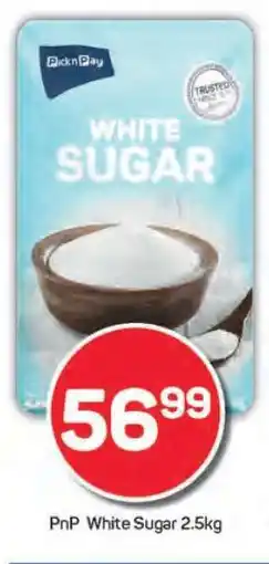 Pick n Pay PnP White Sugar 2.5kg offer