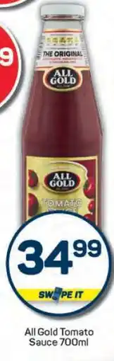Pick n Pay All Gold Tomato Sauce-700ml offer