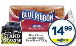 Pick n Pay Blue Ribbon Classic Brown Sliced Bread 700g offer
