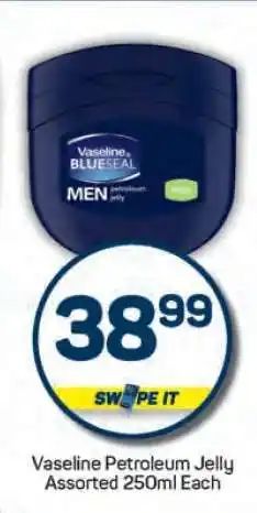 Pick n Pay Vaseline Petroleum Jelly Assorted 250ml Each offer