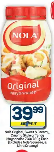 Pick n Pay Hypermarket Nola Original Mayonnaise offer