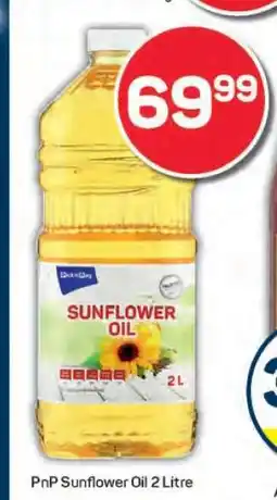 Pick n Pay PnP Sunflower Oil 2 Litre offer