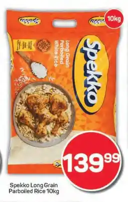Pick n Pay Spekko Long Grain Parboiled Rice 10kg offer