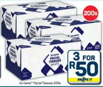 No name Facial Tissues 200s