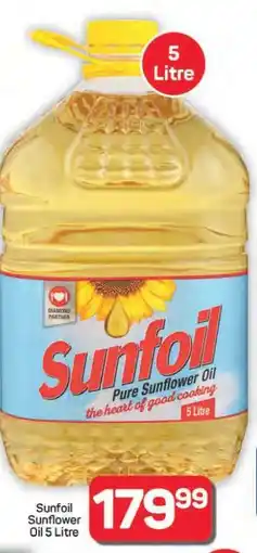 Pick n Pay Hypermarket Sunfoil Sunflower Oil 5 Litre offer