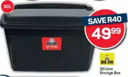 Pick n Pay Big Jim 30 Litre Storage Box offer