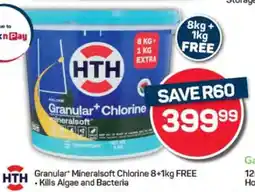 Pick n Pay Granular* Mineralsoft Chlorine 8+1kg FREE offer