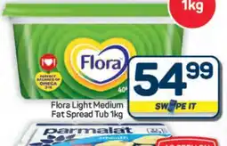 Pick n Pay Hypermarket Flora Light Medium Fat Spread Tub offer