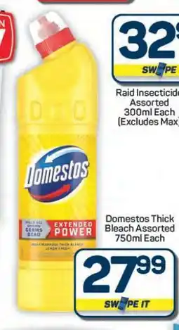 Pick n Pay Hypermarket Domestos Thick Bleach Assorted 750ml offer