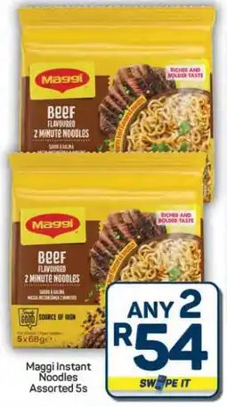 Pick n Pay Hypermarket Maggi Instant Noodles Assorted 5s offer