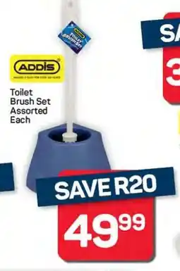 Pick n Pay Hypermarket Addis Toilet Brush Set offer