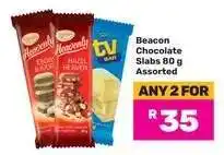 Game Beacon Chocolate Slabs 80 g Assorted offer