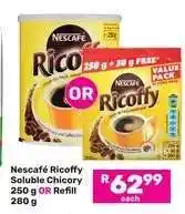 Game Nescafé Ricoffy Soluble Chicory offer