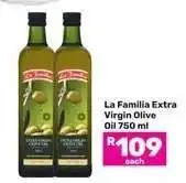 Game La Familia Extra Virgin Olive Oil 750 ml offer