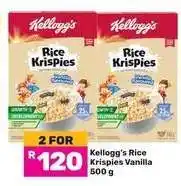 Game Kellogg's Rice Krispies Vanilla 500 g offer