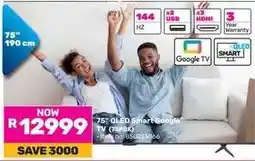 Game 75 QLED Smart Google TV (75PBK) offer