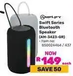 Game Amplify Swift Series Bluetooth Speaker (AM-3423-GR) offer