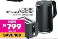 Game LOGIK Kettle and Toaster Set offer
