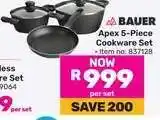 Game Bauer Apex 5-Piece Cookware Set offer