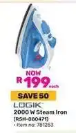 Game LOGIK 2000 W Steam Iron offer