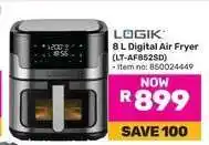 Game LOGIK 8 L Digital Air Fryer offer