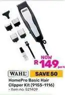 Game Wahl HomePro Basic Hair Clipper Kit 9155-1116 offer