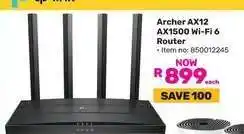 Game Archer AX12 AX1500 Wi-Fi 6 Router offer