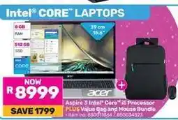 Game Aspire 3 Intel Core i5 Laptop Bundle offer