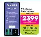 Game Galaxy A07 Smartphone offer