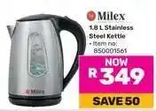 Game Milex 1.8 L Stainless Steel Kettle offer