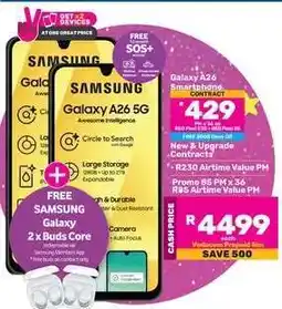 Game Samsung Galaxy A26 Smartphone offer