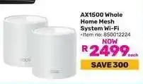 Game AX1500 Whole Home Mesh System Wi-Fi offer
