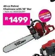 Game 45 cc Petrol Chainsaw with 18 Bar offer