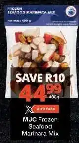 Checkers MJC Frozen Seafood Marinara Mix offer