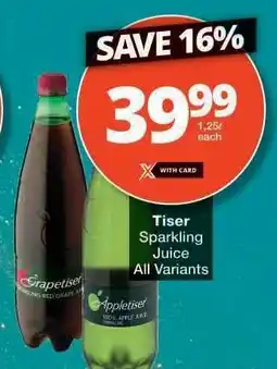 Checkers Tiser Sparkling Juice offer