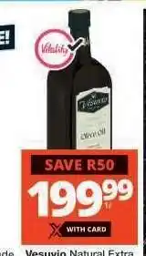 Checkers Vesuvio Natural Extra Virgin Olive Oil offer