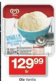 Checkers Ola Vanilla offer