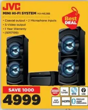 HiFi Corp JVL Mini Hi-Fi System offer